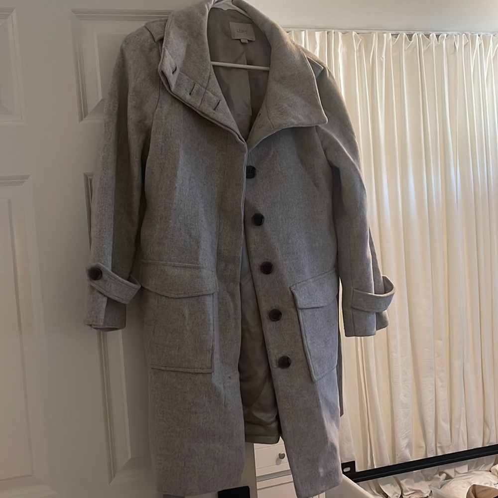 Ann Taylor loft, wool blend coat